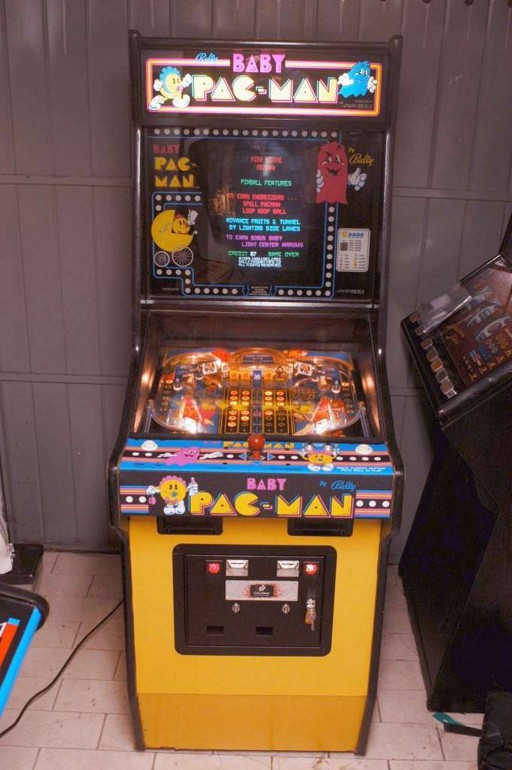 vernimark arcades - Bally Midway Baby Pac-Man