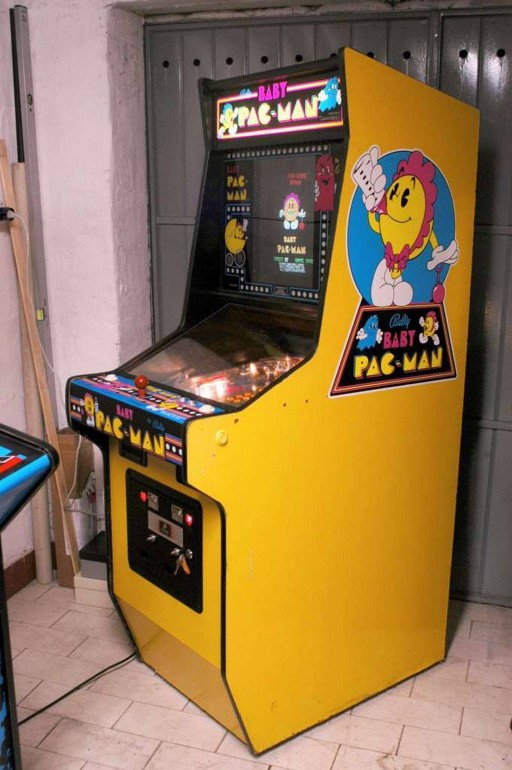 vernimark arcades - Bally Midway Baby Pac-Man
