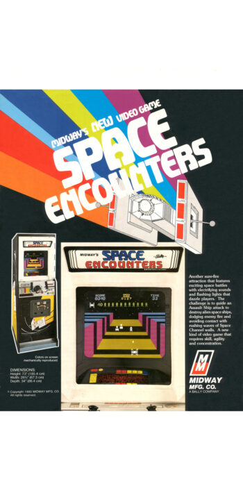 vernimark noleggio videogiochi arcade e flipper - Midway Space Encounters