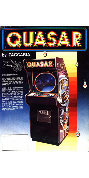 vernimark noleggio videogiochi arcade QUASAR ZACCARIA