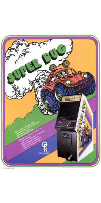 vernimark noleggio videogiochi arcade SUPER BUG ATARI/KEE